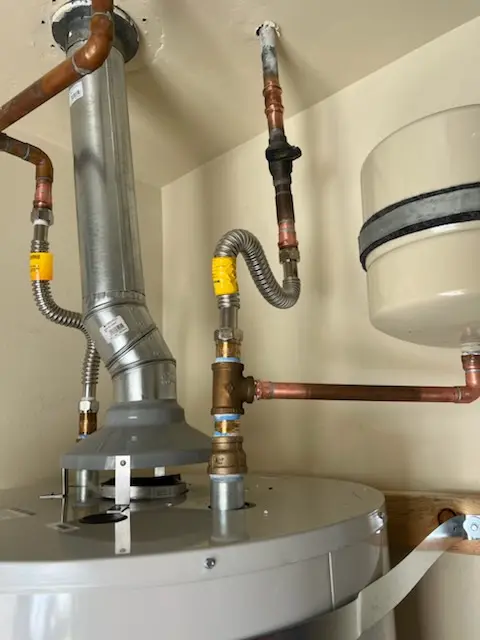 Water heater installation and plumbing repair in East Newark